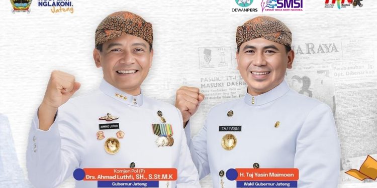 Momentum HPN 2026, Gubernur Luthfi Sebut SMSI Mitra Strategis Pemerintah