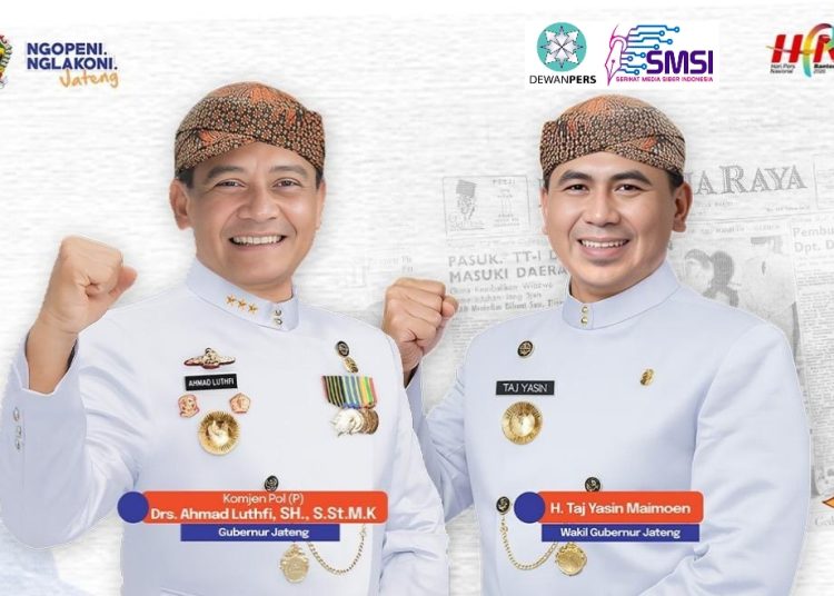 Momentum HPN 2026, Gubernur Luthfi Sebut SMSI Mitra Strategis Pemerintah