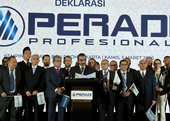 PERADI PROFESIONAL Resmi Lahir, Prof Harris: Advokat Harus Kembalikan Marwah Profesi Hukum
