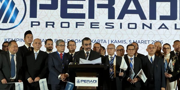 PERADI PROFESIONAL Resmi Lahir, Prof Harris: Advokat Harus Kembalikan Marwah Profesi Hukum