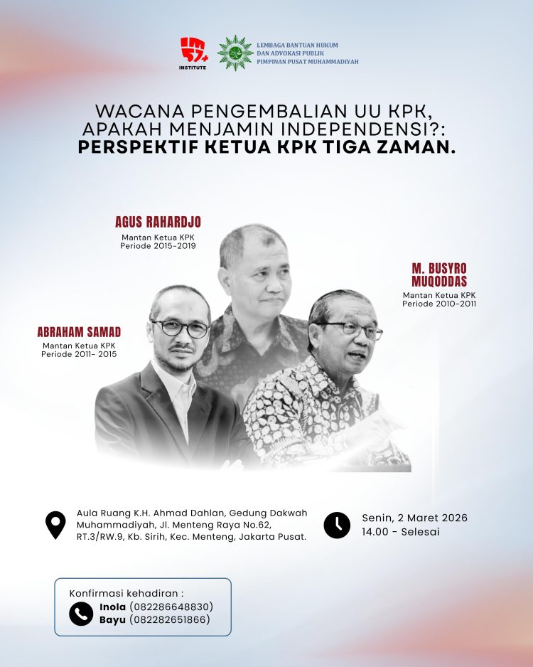 AMPB Tantang KPK Turun ke Pati, Dorong Pendidikan Anti Korupsi Usai Diskusi Tiga Mantan Ketua KPK