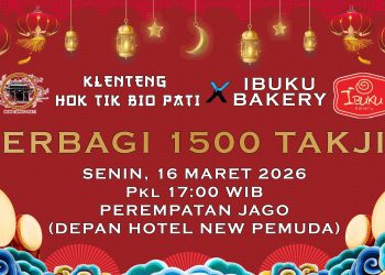Klenteng Hok Tik Bio Pati dan Ibuku Bakery Tebar 1.500 Takjil Gratis, Wujud Toleransi di Bulan Ramadan