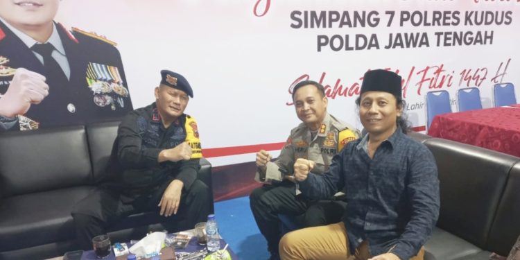 Siaga Pengamanan, Dansat Brimob Cek Pos Terpadu