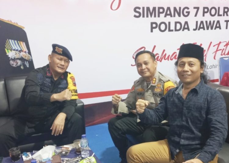 Siaga Pengamanan, Dansat Brimob Cek Pos Terpadu