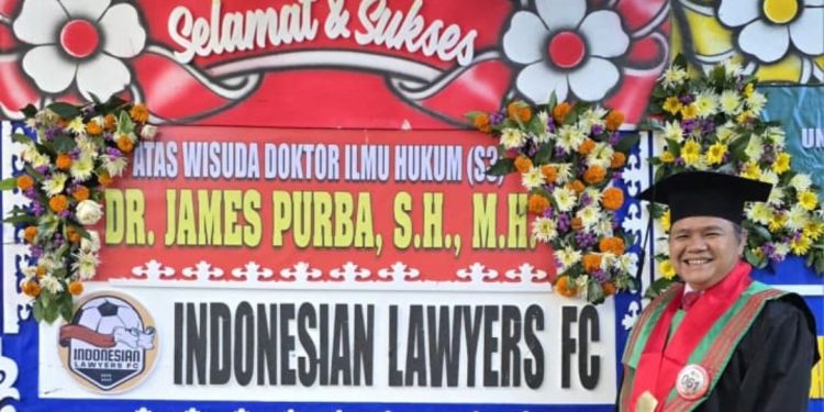 Agus Kliwir Apresiasi Dewan Pakar Hukum Media Group, Dr. James Purba Resmi Sandang Doktor Ilmu Hukum