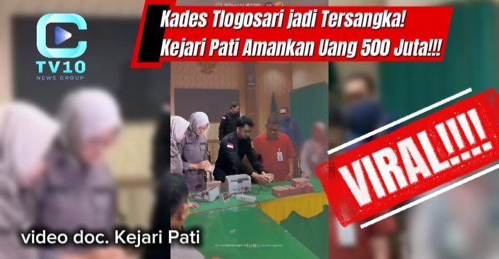 Kades Tlogosari Jadi Tersangka, Kejari Amankan Uang 500 Juta