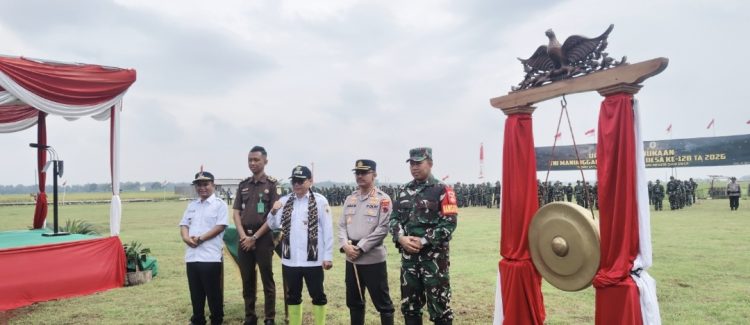 TMMD Reguler ke-128 Dibuka, TNI – Polri dan Pemda Targetkan Akses Desa Lebih Maju