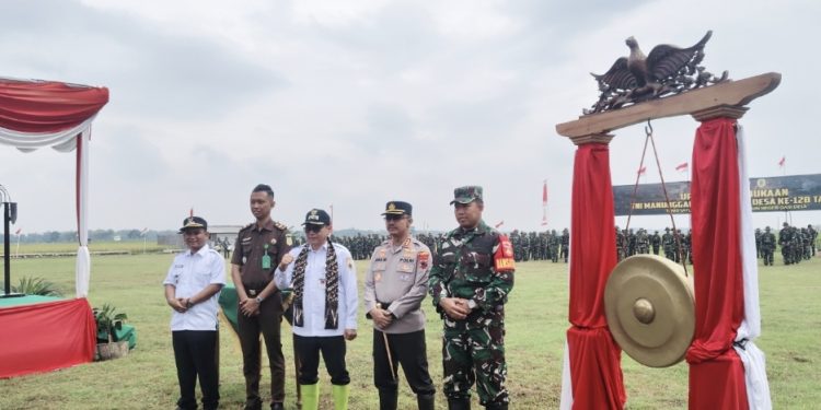 TMMD Reguler ke-128 Dibuka, TNI – Polri dan Pemda Targetkan Akses Desa Lebih Maju