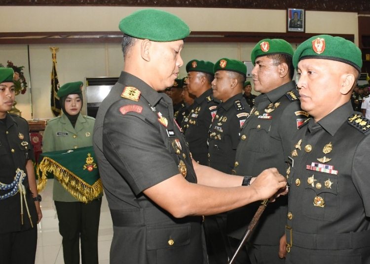 Sertijab Pejabat Utama, Perkuat Kinerja TNI di Jateng – DIY