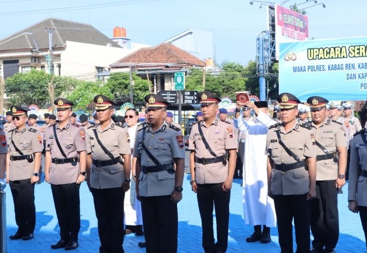 Jangan Sekadar Seremonial, AKBP Hadi : Sertijab Penyegaran Internal