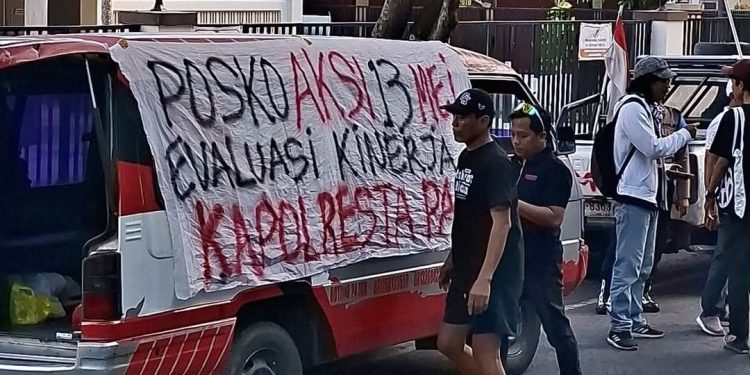 Posko AMPB Kembali Dibubarkan Aparat Gabungan, Polresta Pati Tegas Jaga Ketertiban