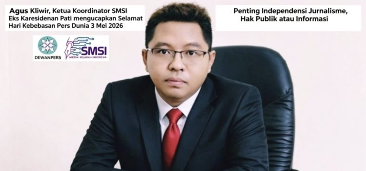 Hari Kebebasan Pers Sedunia, SMSI Desak Perlindungan Wartawan Diperkuat dari Pusat hingga Daerah