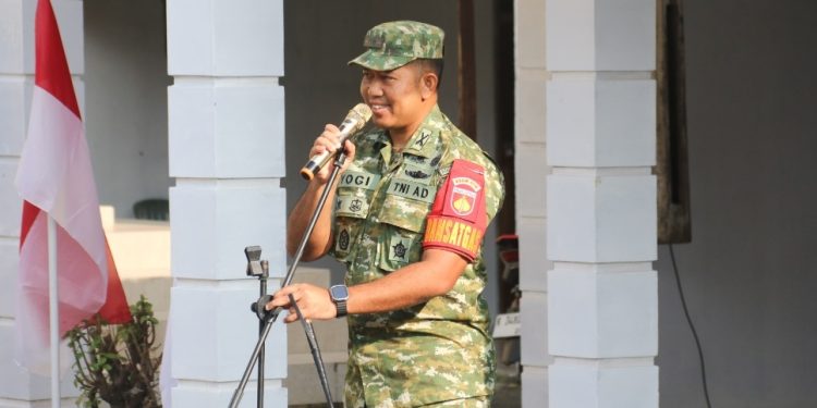 Kekompakan dan Keamanan, Dansatgas Kodim Pati Gelar Apel