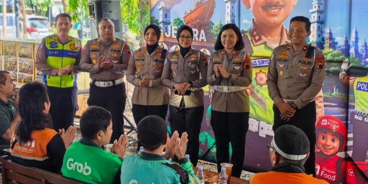 Rangkul Ojek Online dan Sahabat Difabel, Kakorlantas Polri Gelar “Polantas Menyapa”