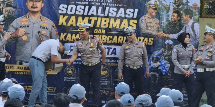 Satlantas Polresta Pati Edukasi Pelajar SMA 3 Pati, Cegah Tawuran dan Geng Motor