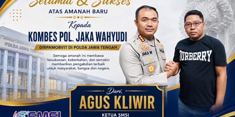 Dari Pati untuk Jateng, Agus Kliwir : Kiprah  Kombes Pol. Jaka Wahyudi Tuai Apresiasi