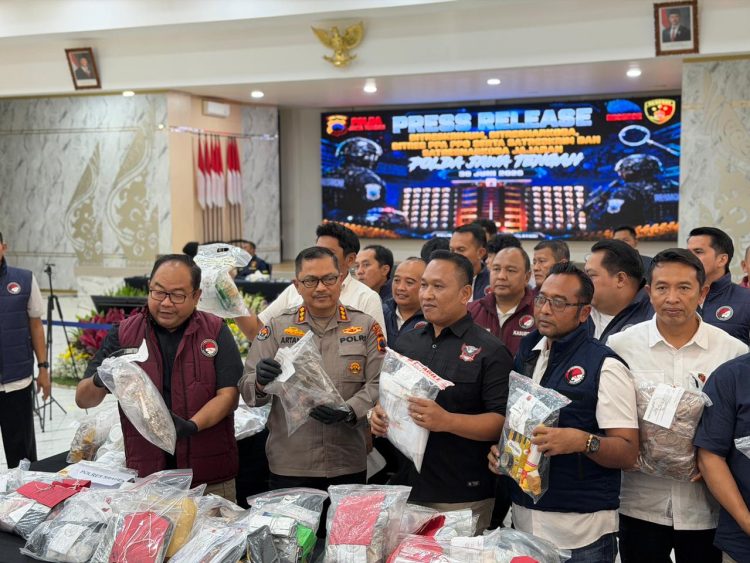 Darurat Narkoba di Jateng, 1.201 Kasus Terungkap dalam Enam Bulan