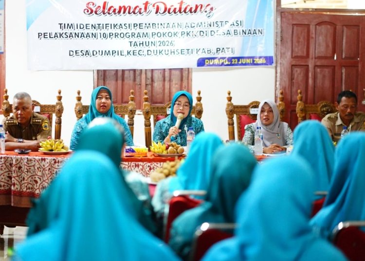 PKK Pati Perkuat Pelaksanaan 10 Program Pokok PKK di Desa Asempapan dan Dumpil