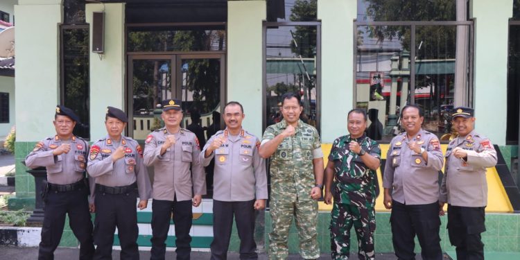 Sinergitas TNI-Polri Makin Solid, Dandim 0718/Pati dan Kapolresta Perkuat Keamanan Wilayah