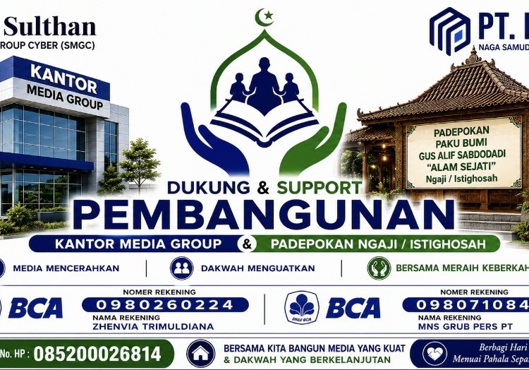 Dukungan Sejati, Agus Kliwir Bangun Kantor Media Group dan Padepokan Paku Bumi Gus Alif Sabdodadi “Alam Sejati”