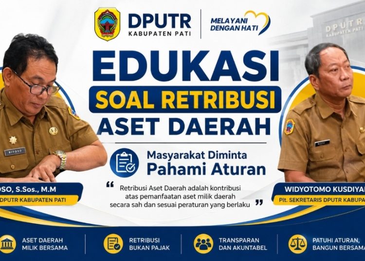 DPUTR Pati Beri Edukasi soal Retribusi Aset Daerah, Masyarakat Diminta Pahami Aturan