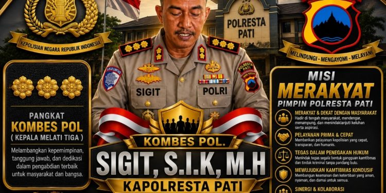 Jelang 1 Agustus, Kombes Pol. Sigit Siap Pimpin Polresta Pati