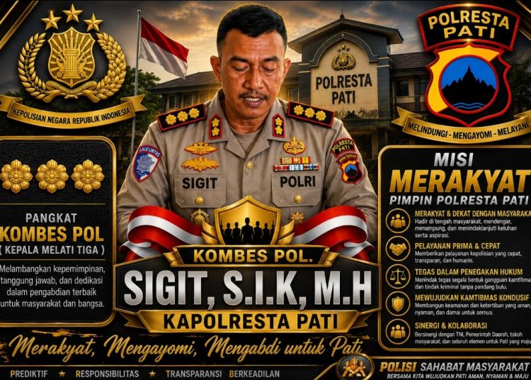 Jelang 1 Agustus, Kombes Pol. Sigit Siap Pimpin Polresta Pati