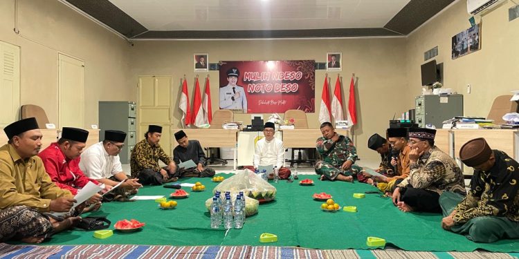 Tirakatan HUT RI ke-81, Pemdes Dukuhseti Pilih Asmaul Husna dan Doa Bersama