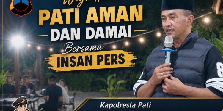 Kapolresta Pati Gandeng Insan Pers Wujudkan Pati Aman dan Damai