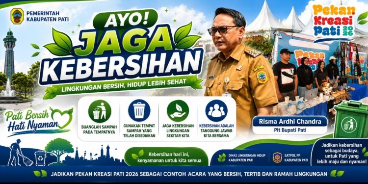 Jaga Kebersihan, Chandra : Pekan Kreasi Harus Tetap Nyaman