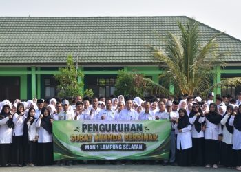 Ratusan Pelajar MAN 1 Dikukuhkan Jadi Sobat Ananda Bersinar