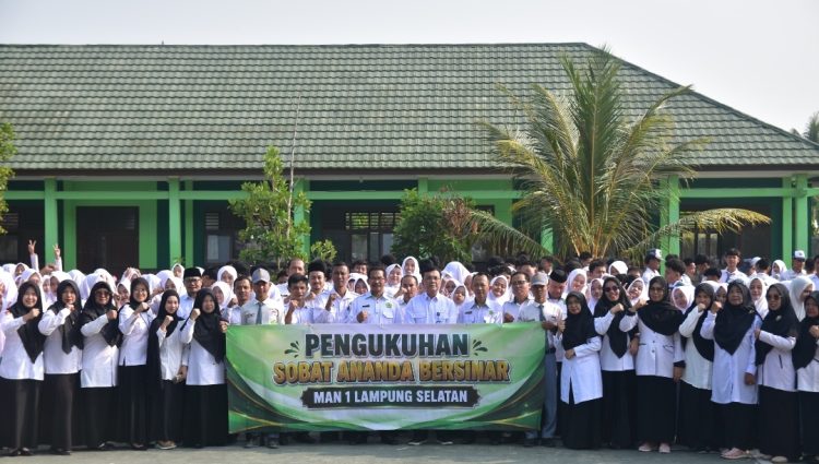 Ratusan Pelajar MAN 1 Dikukuhkan Jadi Sobat Ananda Bersinar