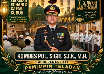 Teladan Jaga Kedamaian, Kapolresta Pati Siraman Rohani dan Safari Subuh