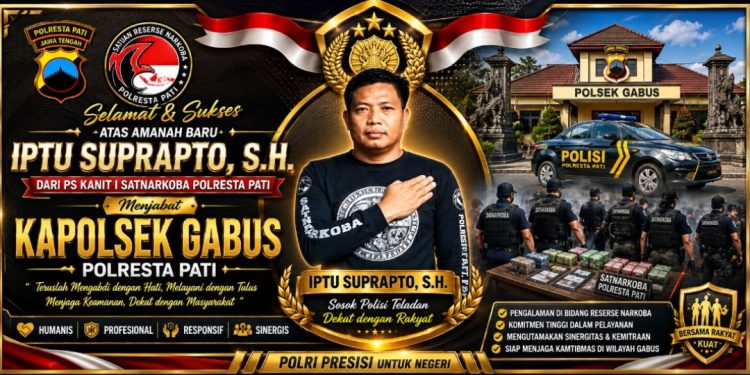 IPTU Suprapto Sosok Polisi Teladan Dekat dengan Rakyat, Kini Pimpin Polsek Gabus