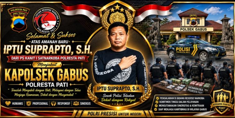 IPTU Suprapto Sosok Polisi Teladan Dekat dengan Rakyat, Kini Pimpin Polsek Gabus