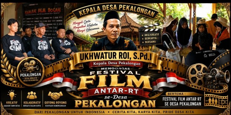 Festival Film Antar-RT, Cara Unik Desa Pekalongan Rayakan Kemerdekaan RI