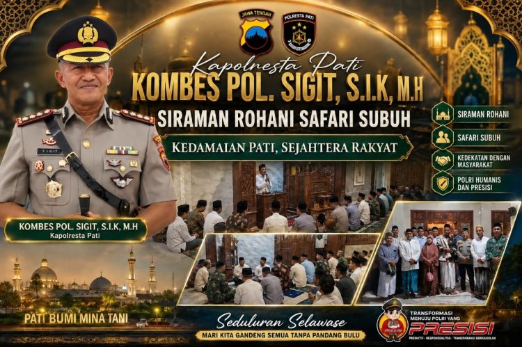 Sosok Kapolresta Pati, Merawat Kedamaian dan Dekat Para Ulama
