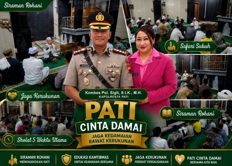 Sholat Lima Waktu sebagai Pondasi Pati Cinta Damai, Pesan Kapolresta