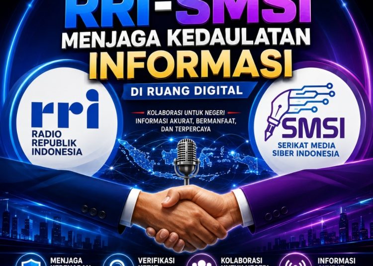 Dorong Kolaborasi RRI-SMSI, Firdaus Tekankan Peran Jurnalis sebagai Penjaga Kebenaran Nasional