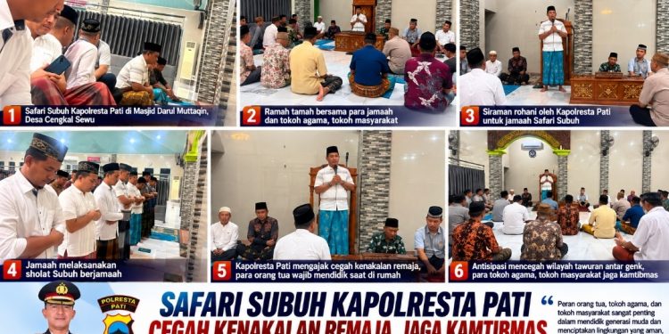 Cegah Tawuran Antargeng, Kapolresta Pati Gandeng Tokoh Agama dan Masyarakat