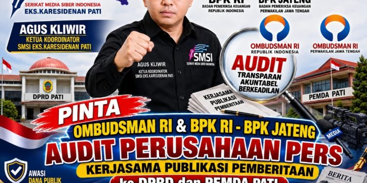 Agus Kliwir Dorong Audit Kerja Sama Publikasi Pers 2025–2026 dan Verifikasi Kantor Media