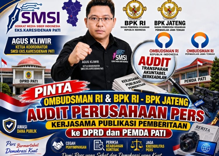 Agus Kliwir Dorong Audit Kerja Sama Publikasi Pers 2025–2026 dan Verifikasi Kantor Media