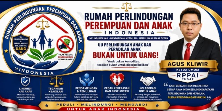 UU Perlindungan Anak Jangan Dijadikan Ladang Uang, RPPAI Soroti Praktik Mencederai Keadilan