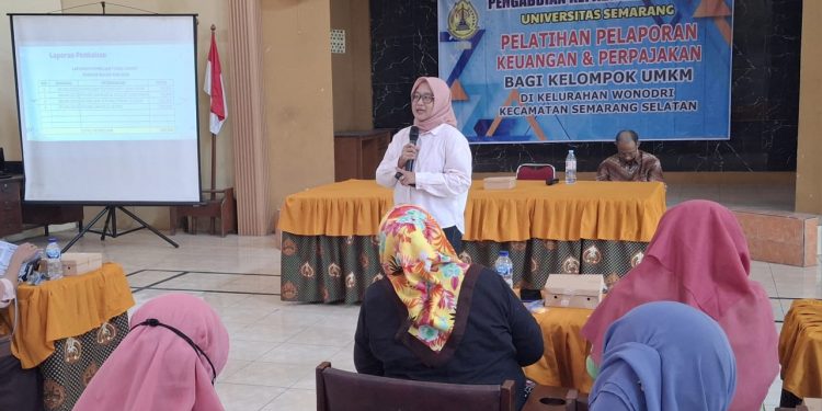 Konsultan Pajak dan Keuangan Bekali UMKM Wonodri, Dorong Usaha Naik Kelas