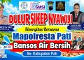 Kepedulian di Tengah Kekeringan, Dulur Sikep Nyawiji Gandeng SMSI dan Mapolresta Pati