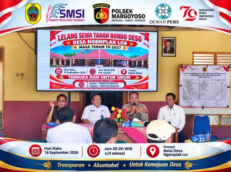 Bondo Desa Ngemplak Lor Dilelang, Kas Desa Bertambah Rp630 Juta