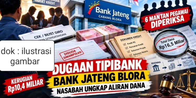 Kasus Bank Jateng Blora Bergulir, Nasabah Minta Siapa Pengendali Dana Rp16,5 Miliar Diungkap