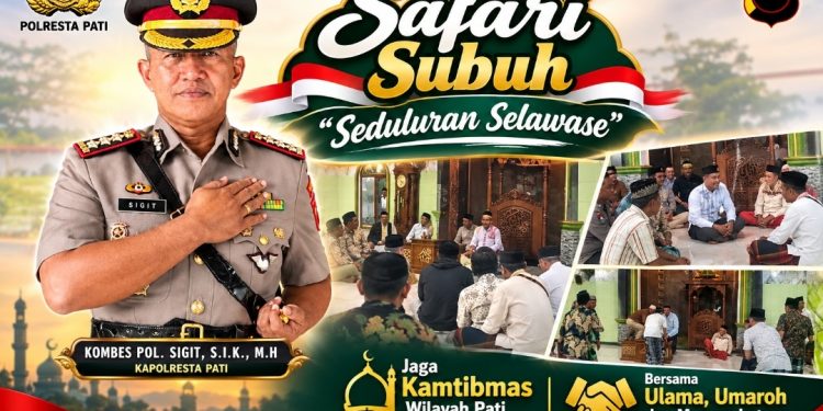 Kapolresta Pati Serukan Tetep Njogo Roso dan Tetep Seduluran Saklawase