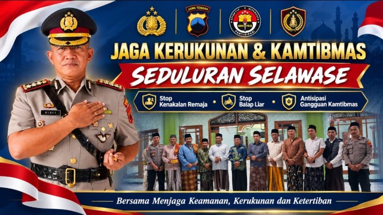 Safari Subuh, Kapolresta Pati Sapa Warga Gembong