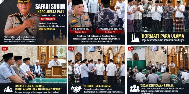 Ulama – Polisi dan Masyarakat Bersatu Jaga Kamtibmas